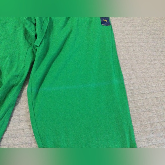 Polo Ralph Lauren Green Logo Jersey Sleep Joggers Size L w/Factory Defect - Picture 9 of 9